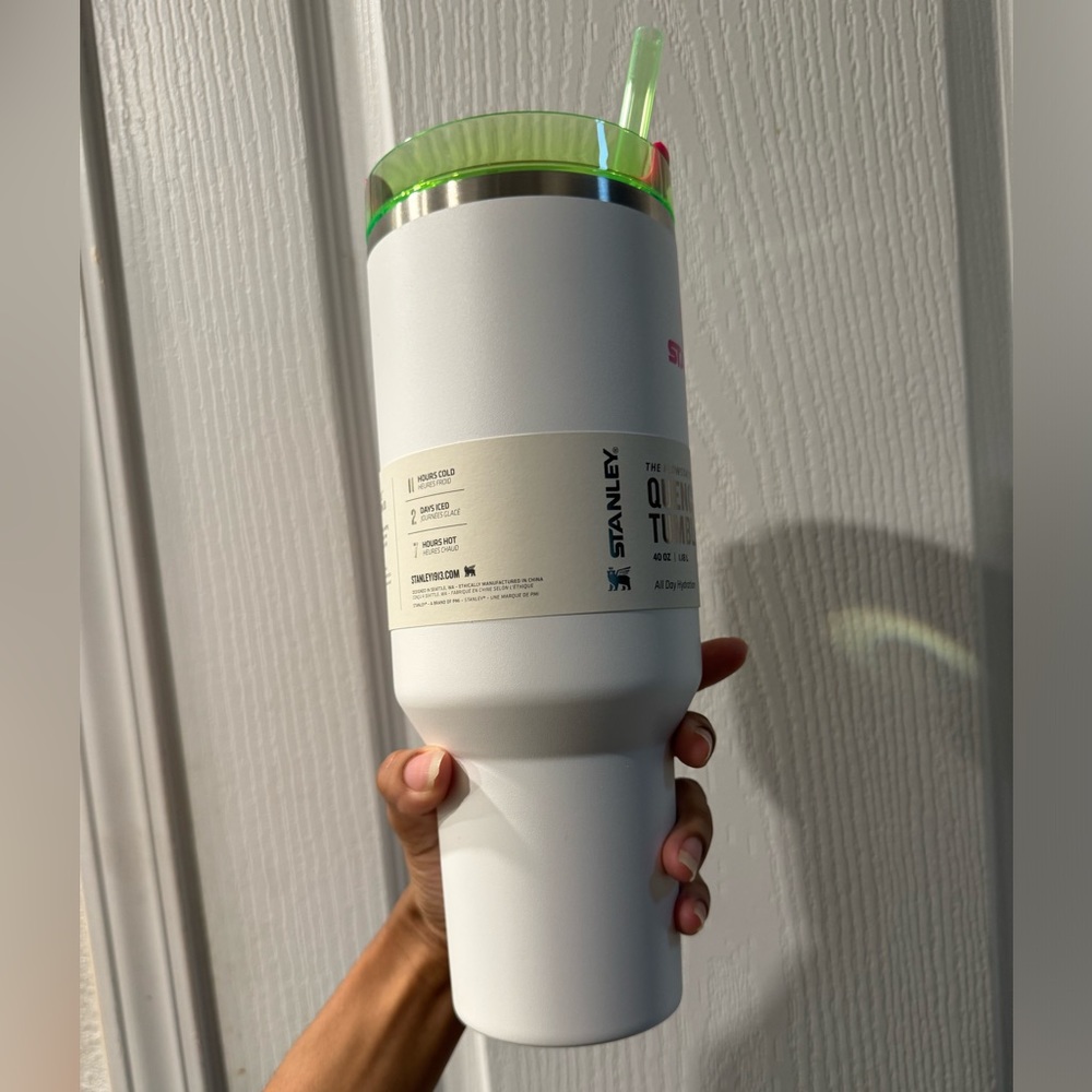 Brand new neon Stanley cup